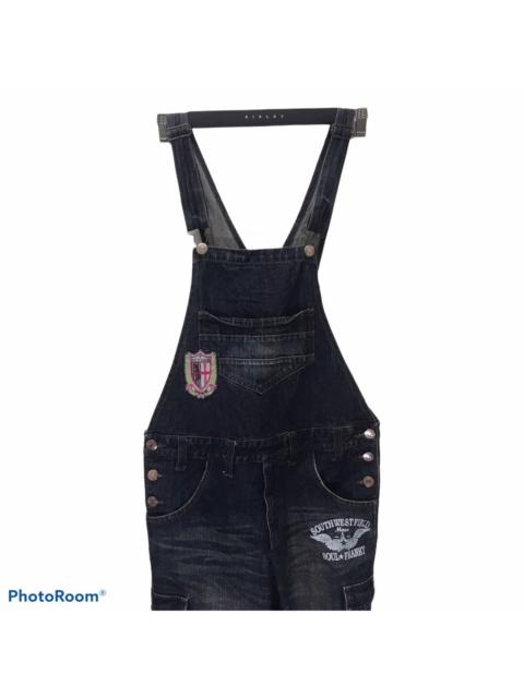 Other Designers Japanese Brand - Soul&Franky Denim Overalls Cargo Pocket American Style