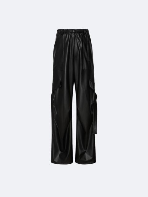LAPOINTE Stretch Faux Leather Utility Pant