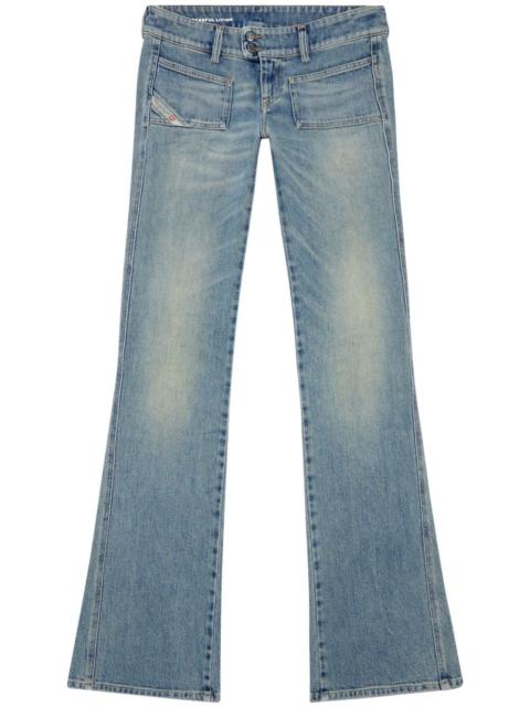 Diesel D-Hush low-rise bootcut jeans