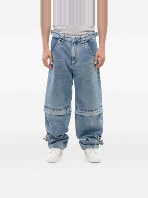 detachable-suspenders jeans
