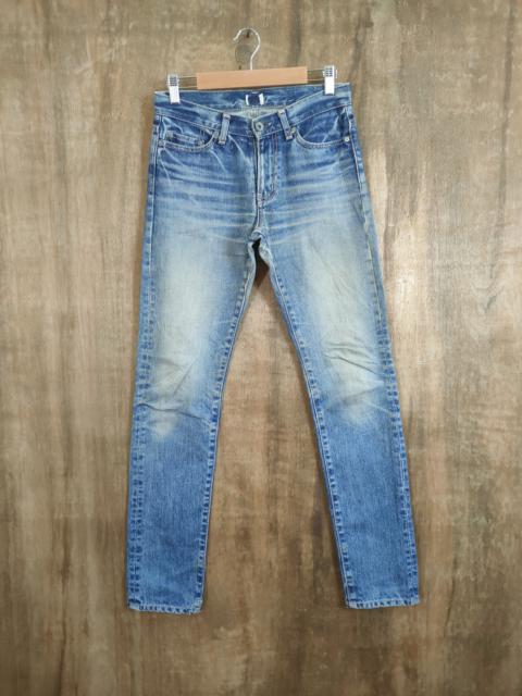 Other Designers Japan Blue - Blue Japan streetwear distressed denim pants #46-770