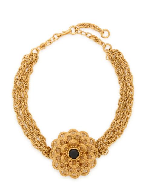 Chloé Chloe The Chloé Feather Flower Necklace