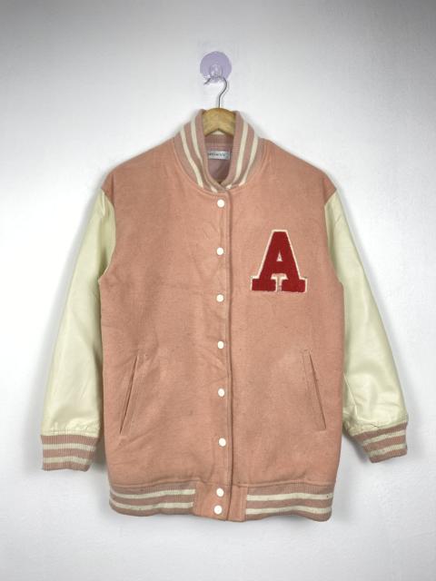 Other Designers Japanese Brand - Vintage BROWNY Button Up Varsity Jacket J1182