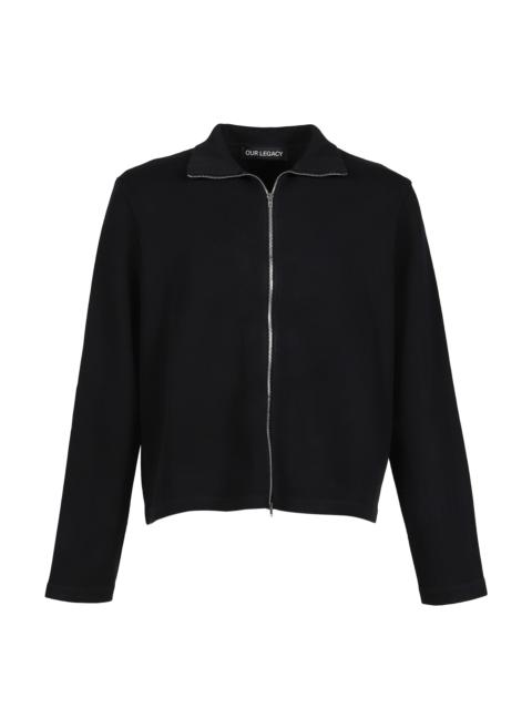 Our Legacy SHRUNKEN FULLZIP / BLK