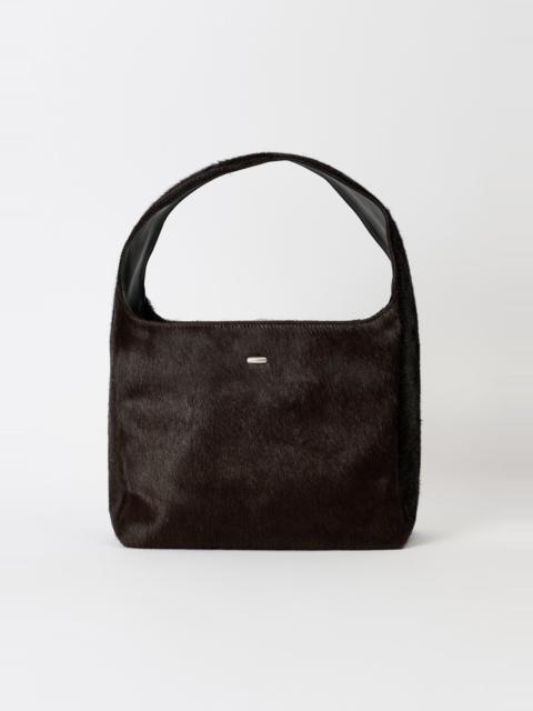 Our Legacy Brick Bag Chocolate Hair On Hide