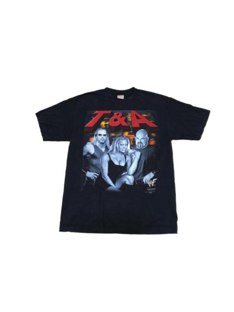 Vintage 00s WWF T&A 2000 T Shirt Trish Stratus