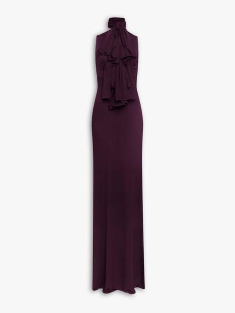 Alaïa FLUID JERSEY BOW DRESS