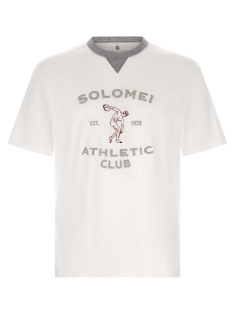 Brunello Cucinelli Brunello Cucinelli Men 'Solomei Athletic Club' T-Shirt