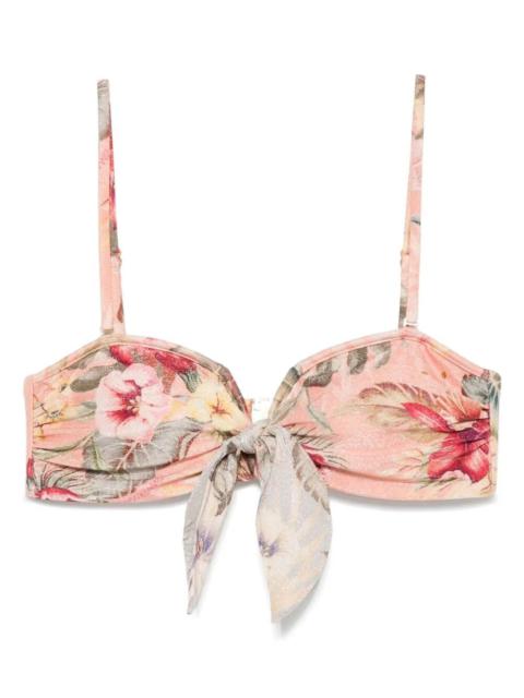 Zimmermann Women `Coco Scarf Tie` Bikini Top