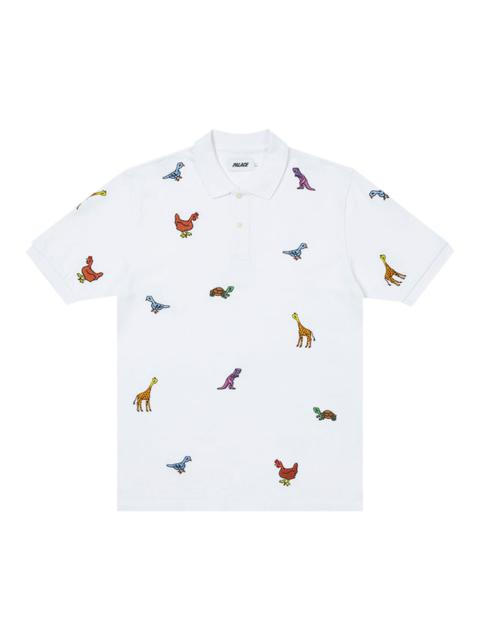 PALACE Palace Animals Polo 'White'