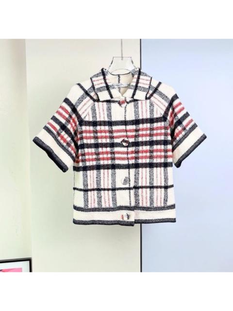 Dior Chanel 12A striped knit cardigan