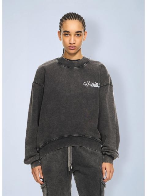 Off-White Off-White Women Off Marker Over Crew Sweatshirt
