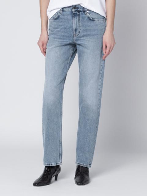 TOTEME Washed-effect jeans in organic denim