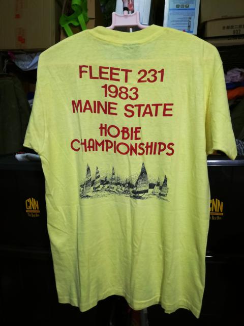 Other Designers Vintage 80s Maine State Hobie Champion 1983 Stroh Light