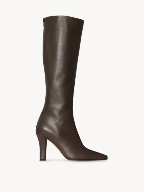 The Row Mona Knee Boot in Leather