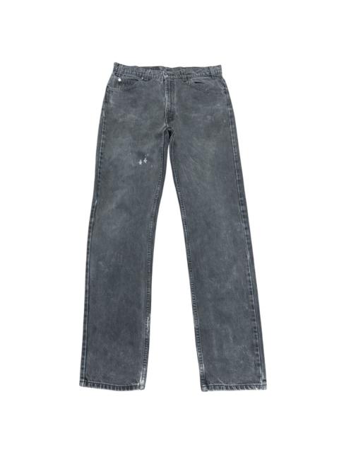 Levi's Vintage Levis 505 Black Faded Distressed Jeans