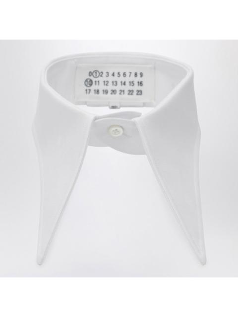 Maison Margiela Maison Margiela White Cotton Pointed Collar Men