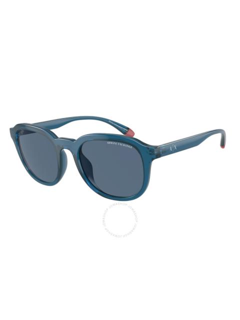 Armani Exchange - Armani Exchange Blue Phantos Men's Sunglasses AX4129SU 818780 54