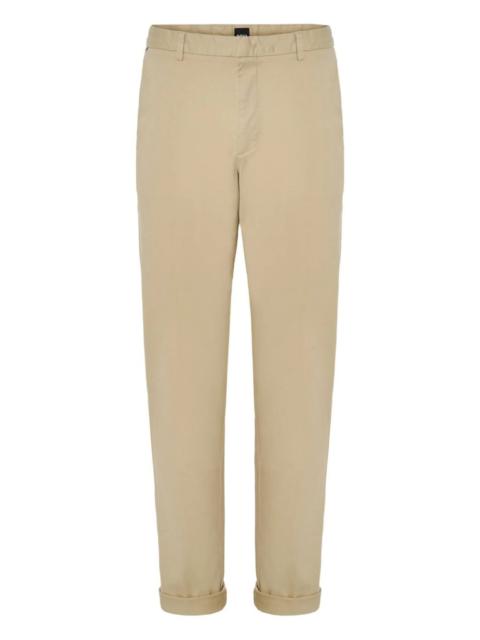 BOSS logo-patch chinos