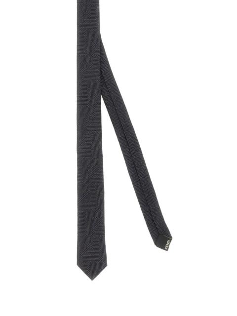 Fendi Men Wool Tie