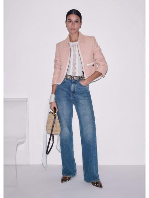 ME+EM Straight Crop Jacket