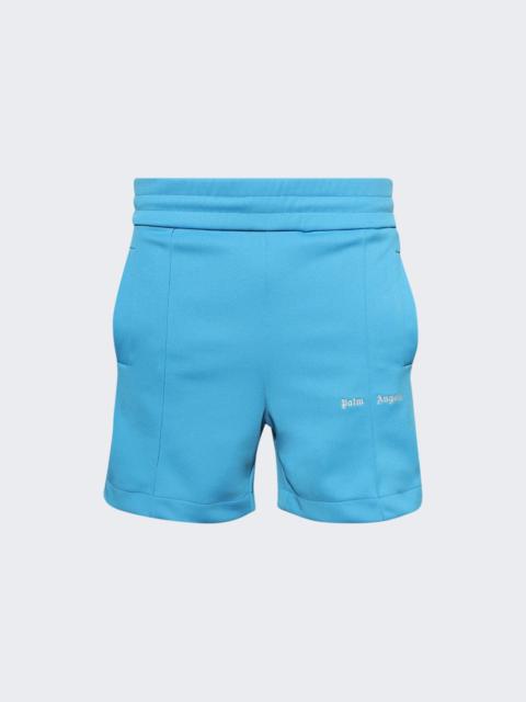 Palm Angels Classic Logo Track Shorts Light Blue