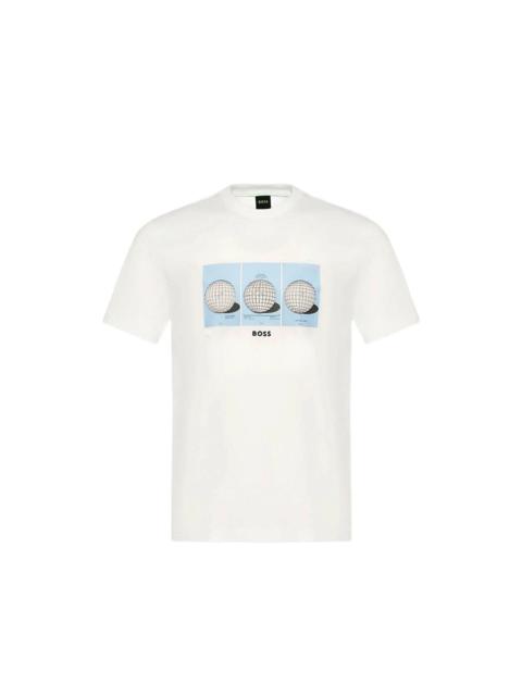 BOSS Boss White T-Shirts & Vests - T-Shirts Men
