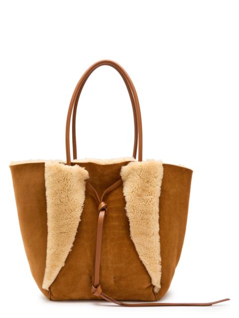 GABRIELA HEARST Gabriela Hearst Marija Shearling and Suede Tote bag