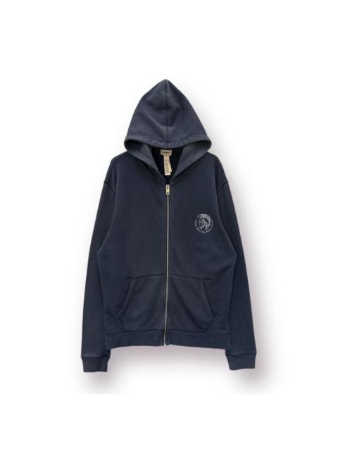 Diesel 🔥 DIESEL Only The Brave punk Zipper Sweat Hoodie