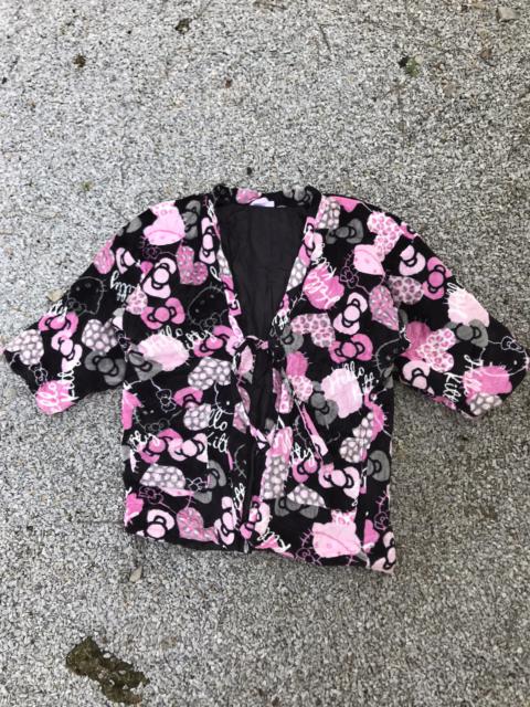 Other Designers Cardigan - Vintage Hello Kitty Kimono cardigan fleece Jacket Noragi