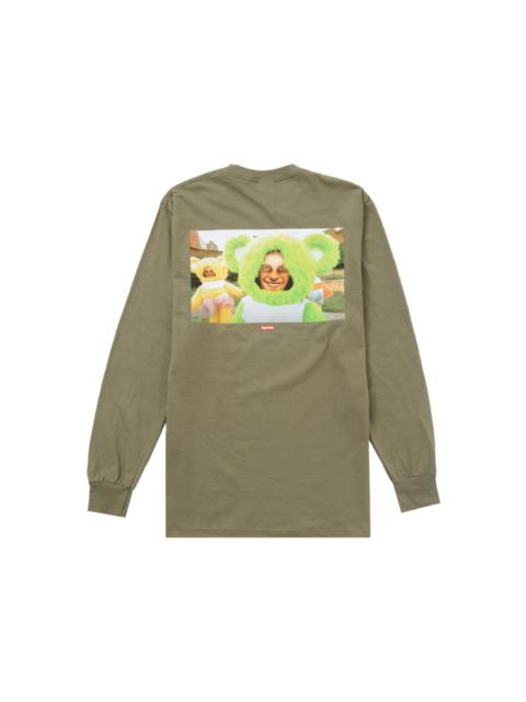 Supreme Supreme Aphex Twin Donkey Rhubarb L/S Tee Olive