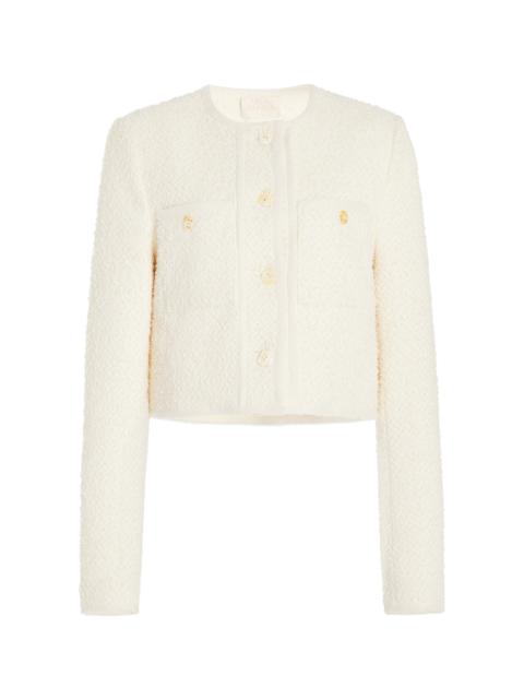 ULLA JOHNSON Brynn Tweed Jacket white