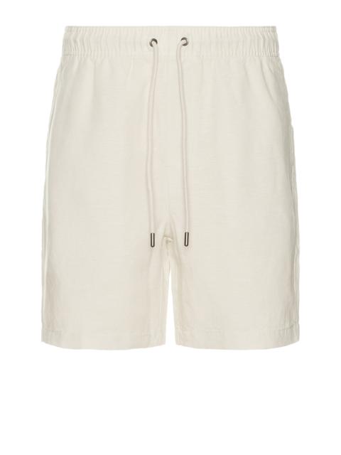 onia Air Linen Pull On Short 6" Shorts