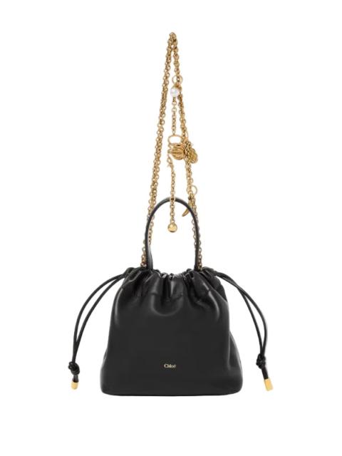 Chloé Mini Chloé Icons Shoulder Bag in Black