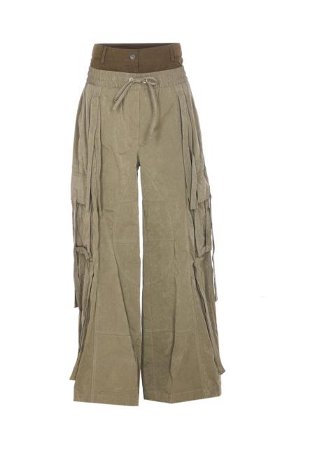 Dolce & Gabbana Waxed Faille Pants