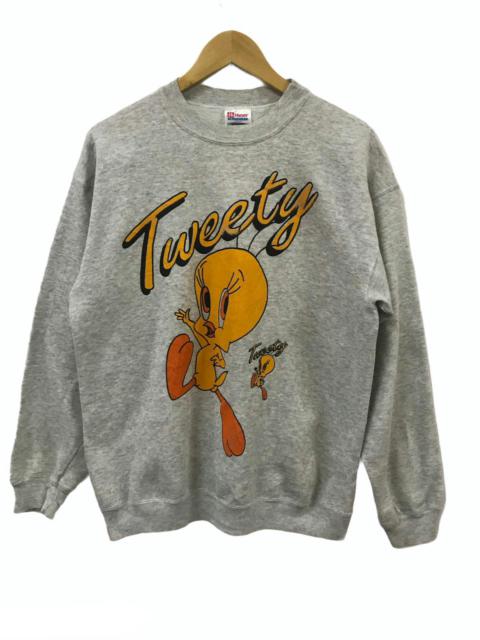 Other Designers Vintage 90s Tweety Looney Tunes Crewneck Sweatshirt