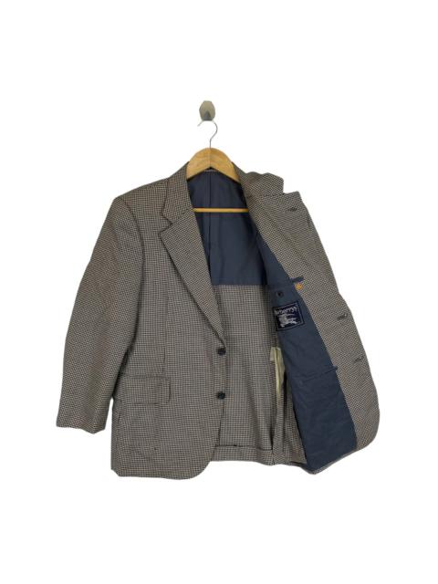 Other Designers Vintage - VINTAGE BURBERRYS ENGLAND CHECKERED TARTAN BLAZER COAT