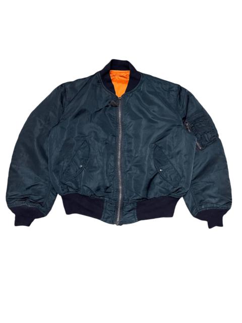 Other Designers Vintage Alpha Industries Bomber Jacket Intermediate Ma1