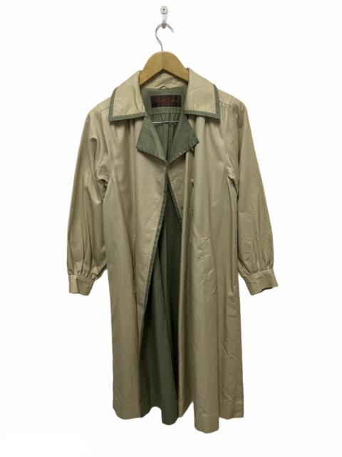 Other Designers Vintage - Vintage Yves Saint Laurent Paris Ysl Trench Coat Long Jacket