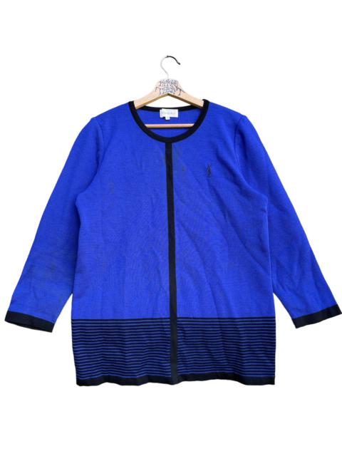 Other Designers Vintage YvesSaintLaurent Embroidery Logo Long Sleeve Tee