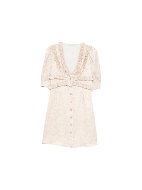 Alessandra Rich Alessandra Rich Neutrals Dresses - Day Dresses Women