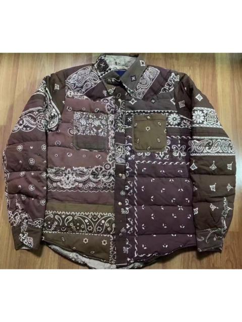 visvim Visvim 17aw ict kerchief down jkt cashew down jaVisvim 17aw ict kerchief down jkt cashew down jacket