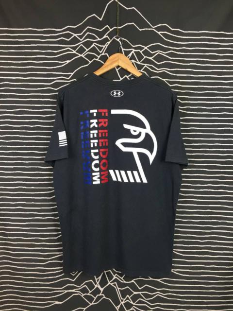 Other Designers Vintage - Under Armour Freedom Eagle American Flag Graphic Tee