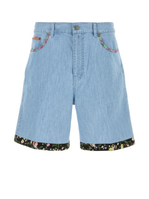 Valentino Denim bermuda shorts
