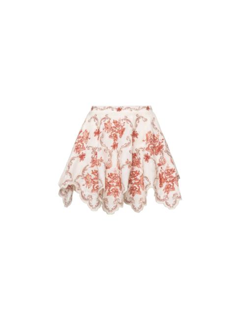 Agua by Agua Bendita Retrato Florero Mini Skirt