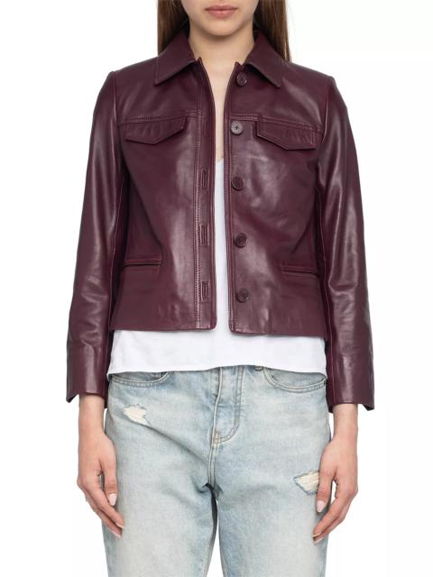 Zadig & Voltaire Liam Leather Jacket