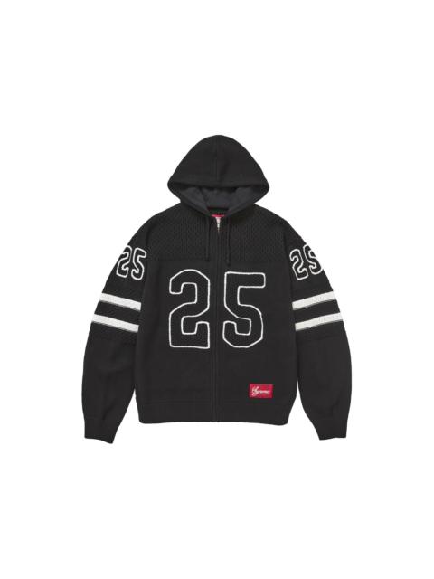 Supreme Supreme Sport Zip Up Hooded Sweater (FW25) Black