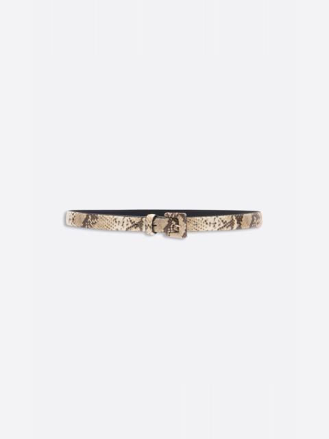 Alessandra Rich LEATHER BELT