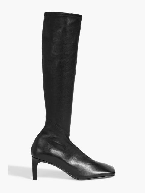 Jil Sander Leather knee boots