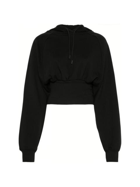 cropped hoodie